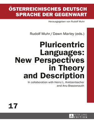 cover image of Pluricentric Languages